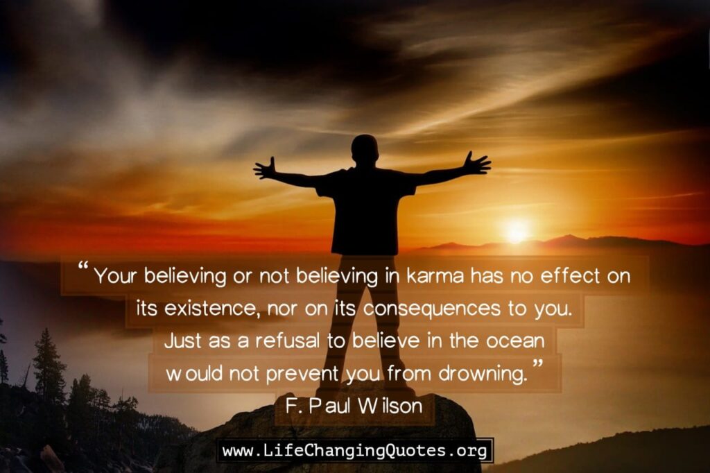 Karma Believer Quotes