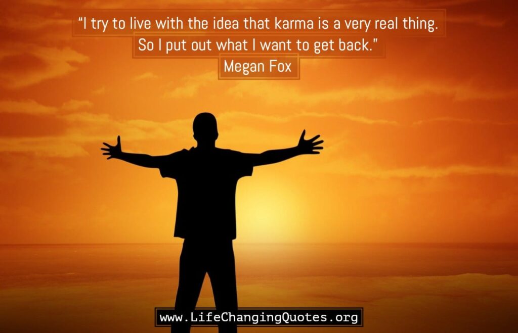 Karma Believer Quotes